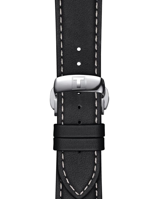 TISSOT T-Classic Gentleman Black Leather Strap