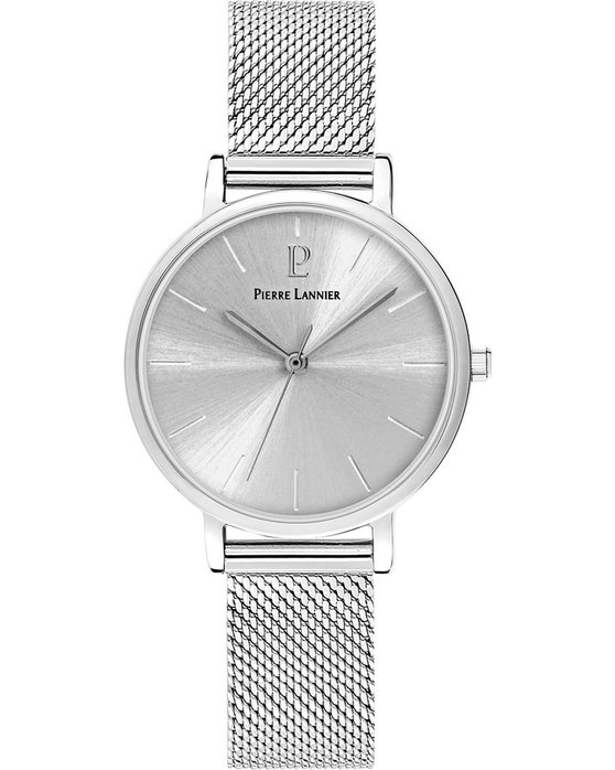 PIERRE LANNIER Symphony Silver Stainless Steel Bracelet