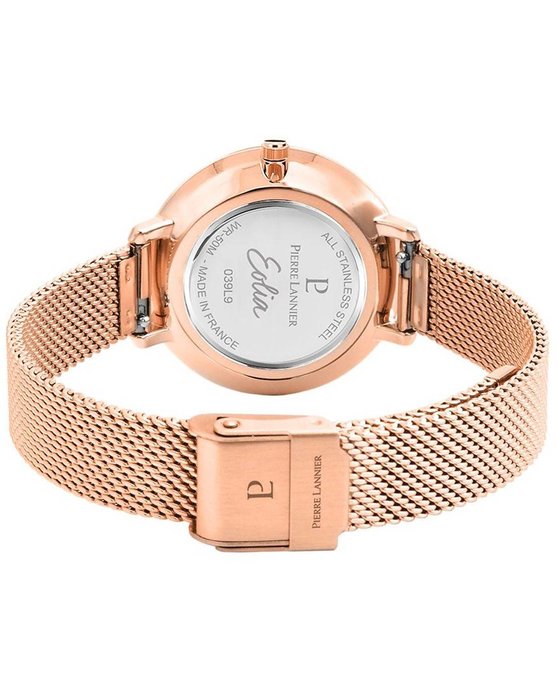 PIERRE LANNIER Eolia Rose Gold Stainless Steel Bracelet Gift Set