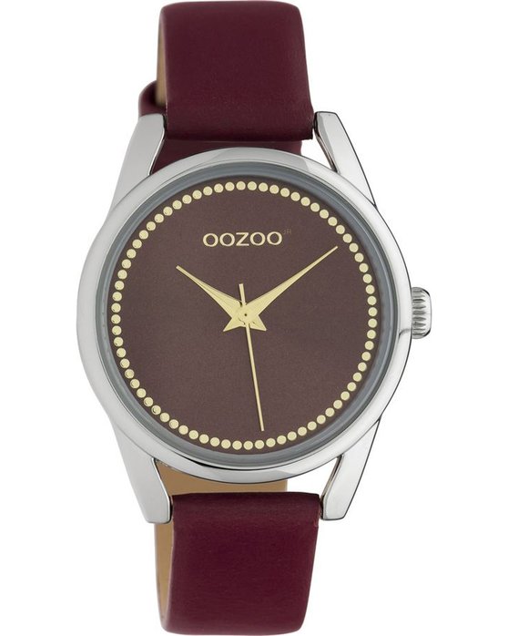 OOZOO Junior Bordeaux Leather Strap (32mm)