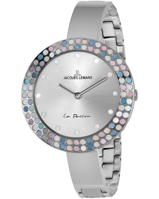 Jacques LEMANS La Passion Silver Stainless Steel Bracelet