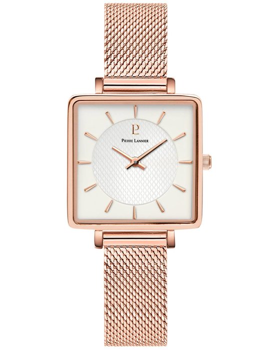 PIERRE LANNIER Lecare Rose Gold Stainless Steel Bracelet