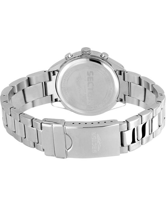 SECTOR 120 Chronograph Silver Stainless Steel Bracelet