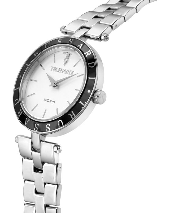 TRUSSARDI T-Shiny Silver Stainless Steel Bracelet