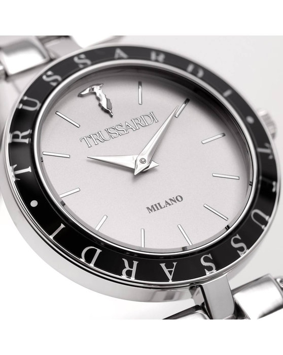 TRUSSARDI T-Shiny Silver Stainless Steel Bracelet