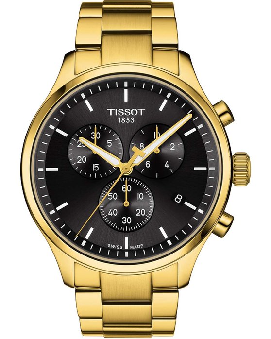 TISSOT Chrono XL Chronograph Gold Stainless Steel Bracelet