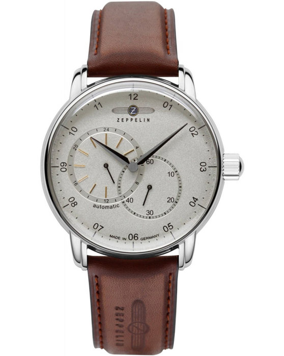 ZEPPELIN New Captain's Line Automatic Brown Leather Strap