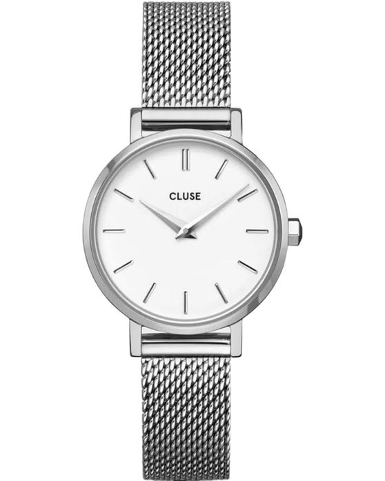 CLUSE Triomphe Silver Stainless Steel Bracelet