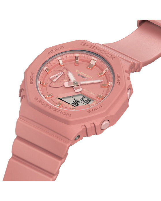 CASIO G-SHOCK Chronograph Pink Rubber Strap