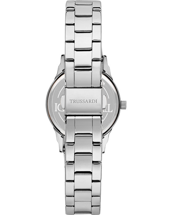 TRUSSARDI T-Bent Silver Metallic Bracelet