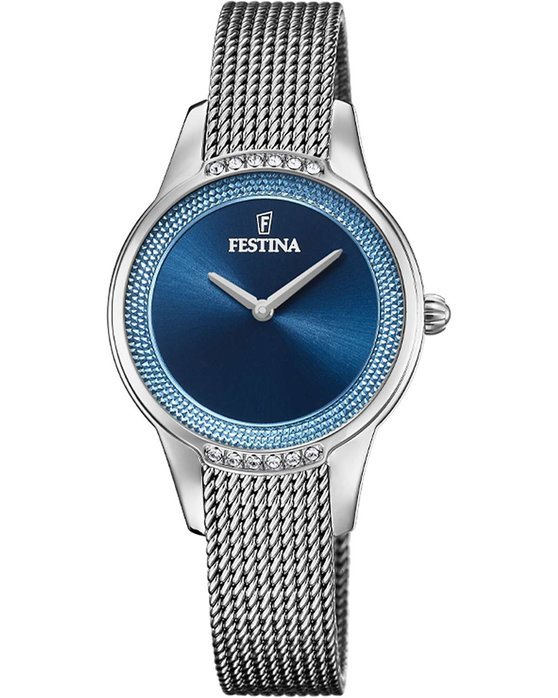 FESTINA Mademoiselle Zircon Silver Stainless Steel Bracelet