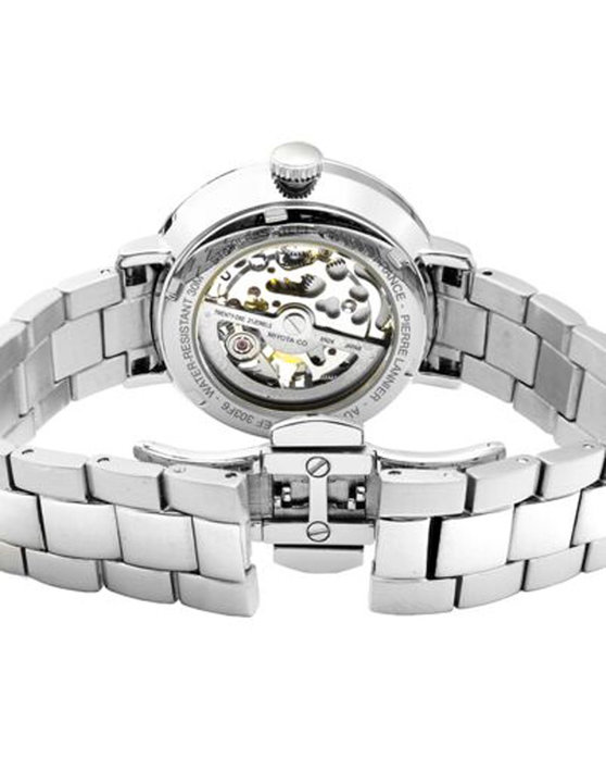 PIERRE LANNIER Automatic Silver Stainless Steel Bracelet