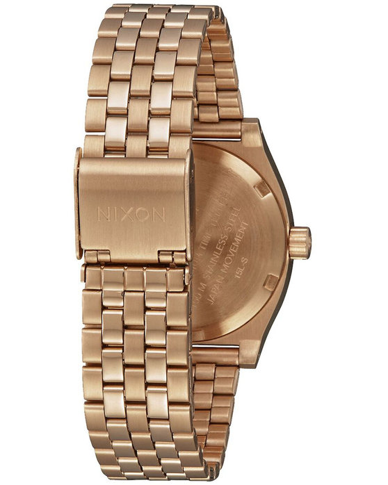 NIXON Time Teller Rose Gold Stainless Steel Bracelet