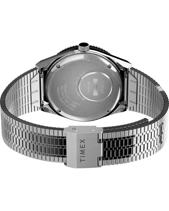TIMEX Q Diver Silver Stainless Steel Bracelet