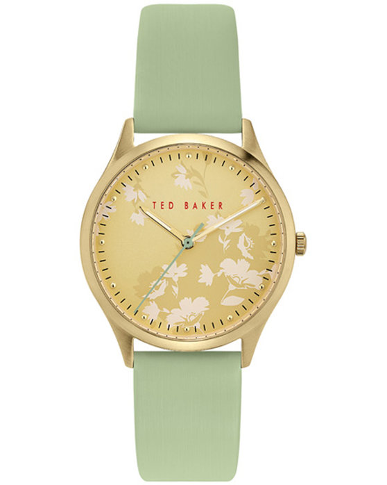 TED BAKER Belgravia Green Satin Strap