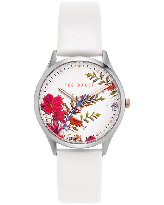 TED BAKER Belgravia White Leather Strap