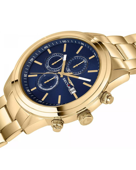 SECTOR 670 Chronograph Gold Metallic Bracelet