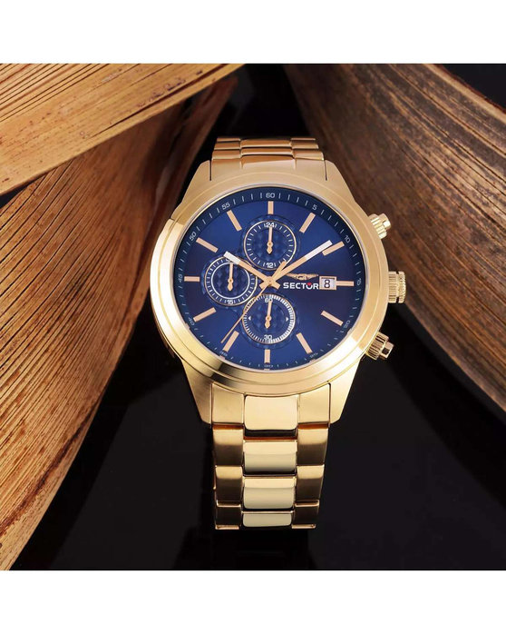 SECTOR 670 Chronograph Gold Metallic Bracelet