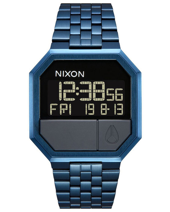 NIXON Re-Run Blue Stainless Steel Bracelet