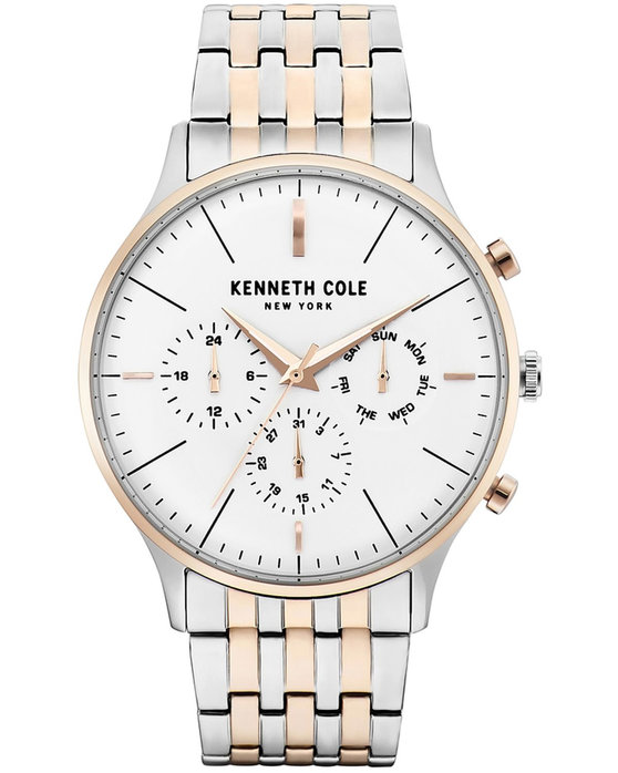 KENNETH COLE Gents Two Tone Stainless Steel Bracelet