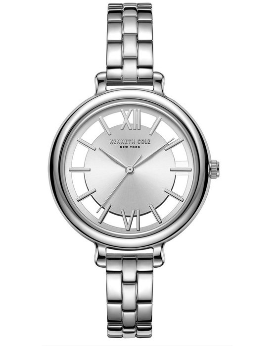 KENNETH COLE Ladies Silver Stainless Steel Bracelet