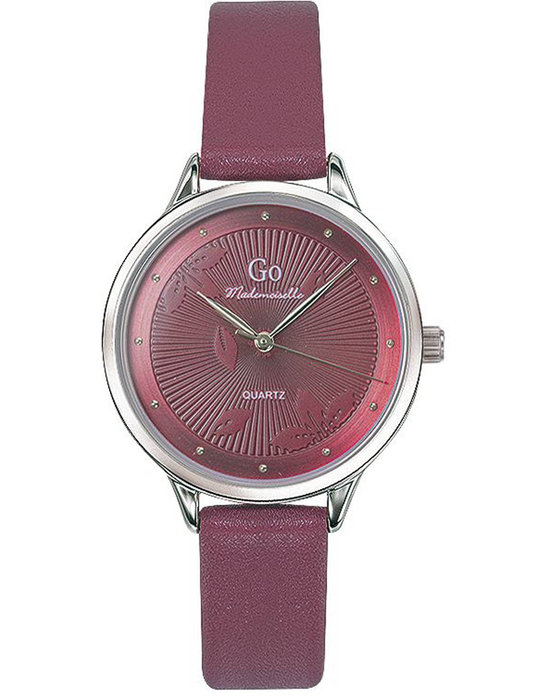 GO Women Bordeaux Leather Strap