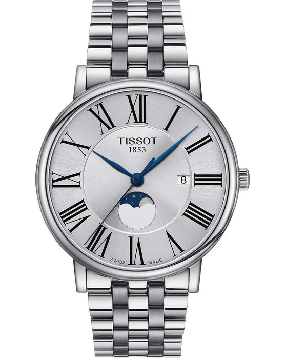 TISSOT T-Classic Carson Silver Stainless Steel Bracelet