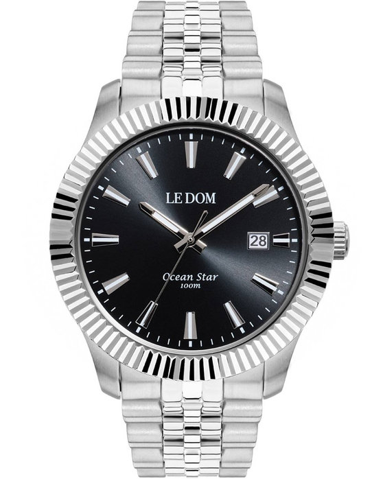 LEDOM Ocean Star Silver Stainless Steel Bracelet