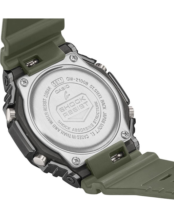 CASIO G-Shock Chronograph Green Resin Strap