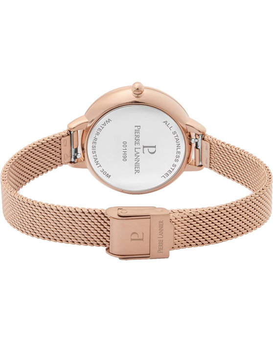 PIERRE LANNIER Asteroide Rose Gold Stainless Steel Bracelet