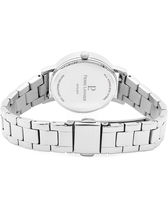 PIERRE LANNIER Moultiple Silver Stainless Steel Bracelet