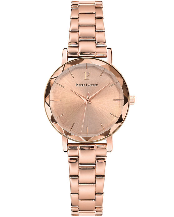 PIERRE LANNIER Moultiple Rose Gold Stainless Steel Bracelet