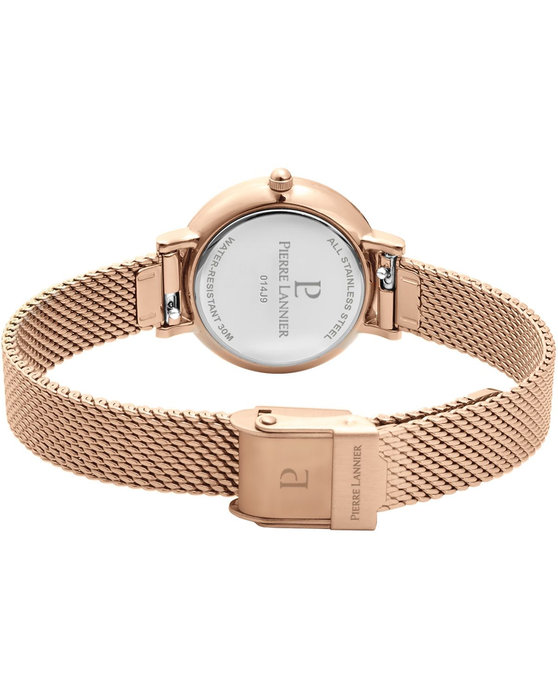 PIERRE LANNIER Nova Rose Gold Stainless Steel Bracelet