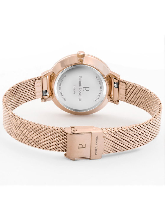 PIERRE LANNIER Echo Rose Gold Stainless Steel Bracelet