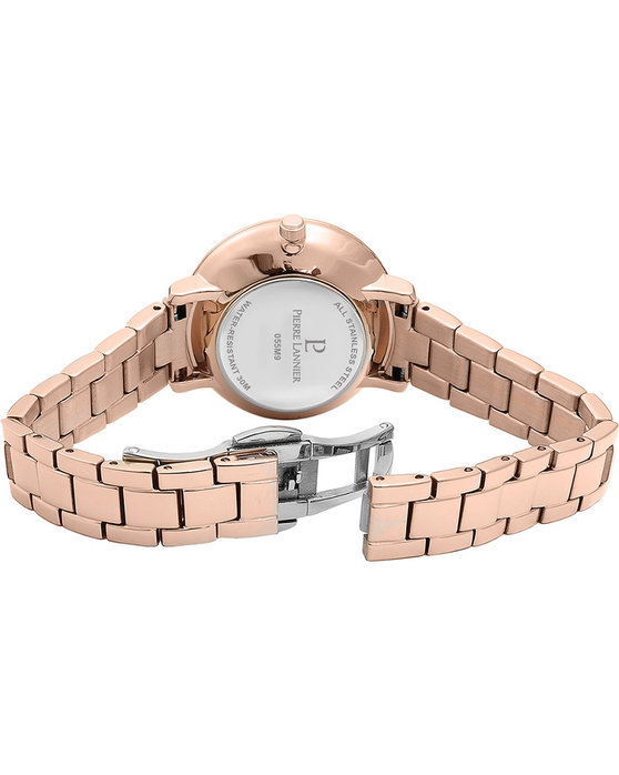 PIERRE LANNIER Aura Rose Gold Stainless Steel Bracelet