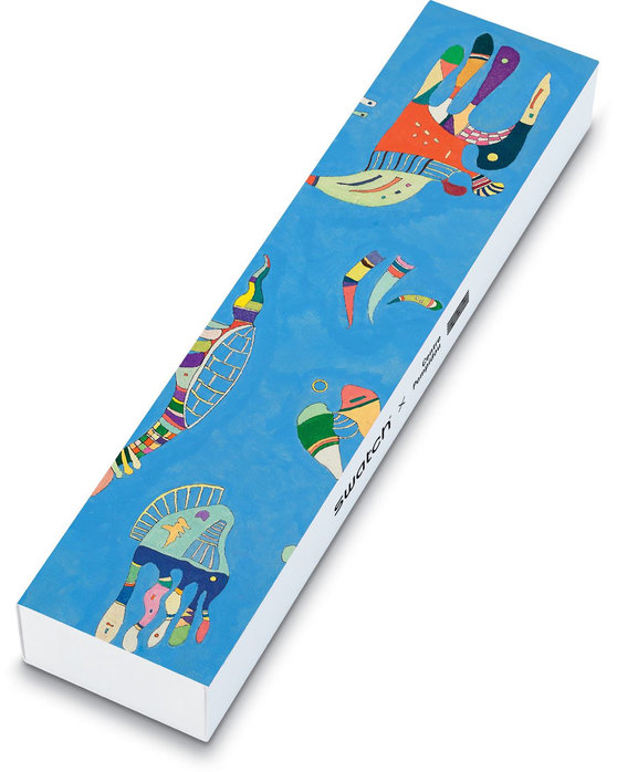 SWATCH X Centre Pompidou Blue sky by Vassily Kandinsky