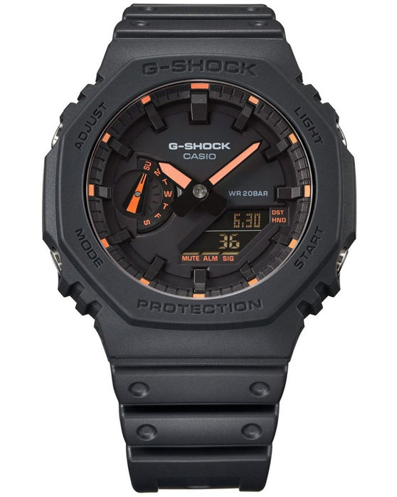 CASIO G-SHOCK Chronograph Black Rubber Strap