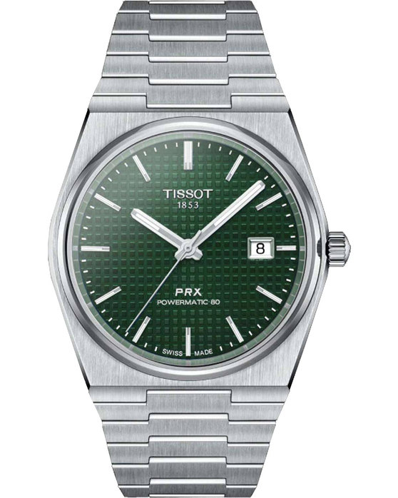 TISSOT PRX 40 205 Powermatic 80 Automatic Silver Stainless Steel Bracelet