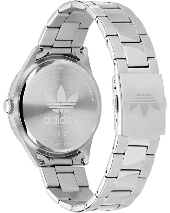 ADIDAS ORIGINALS Edition Three Silver Stainless Steel Bracelet