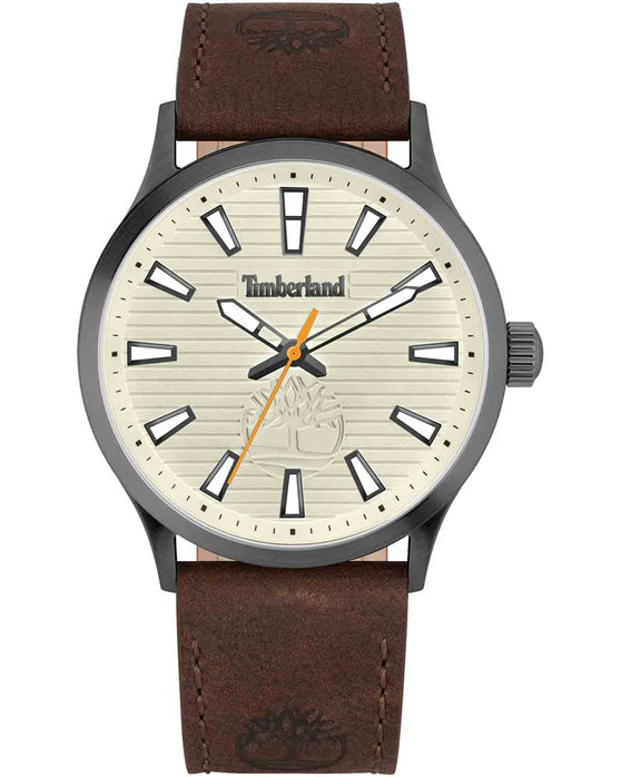 TIMBERLAND Trumbull Brown Leather Strap