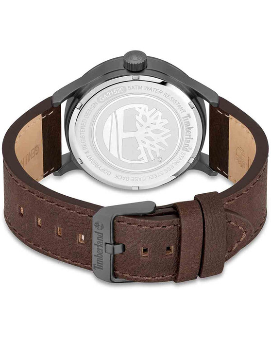 TIMBERLAND Trumbull Brown Leather Strap