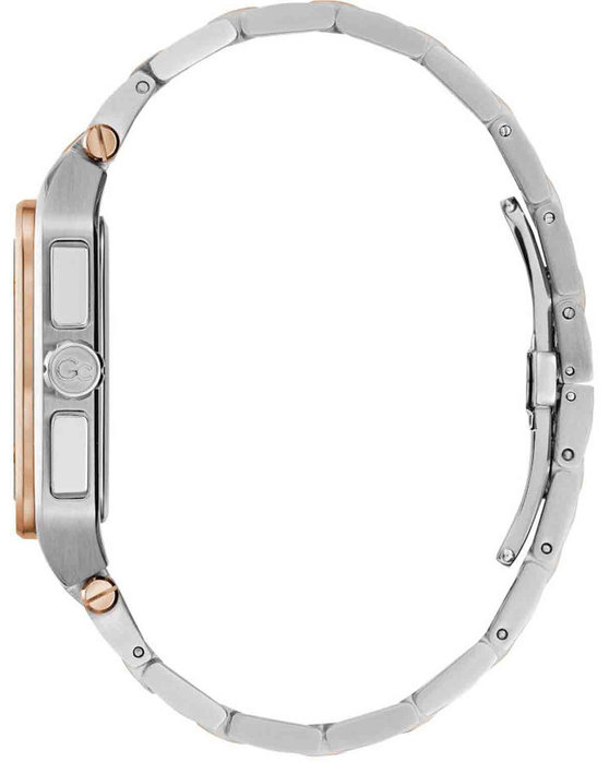 GUESS Collection Force Couture Chronograph Two Tone Stainless Steel Bracelet