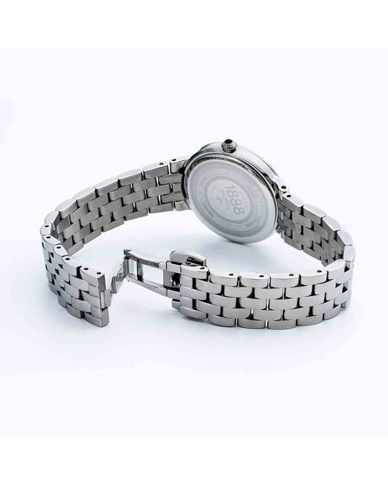 ROAMER Capri Diamonds Silver Stainless Steel Bracelet