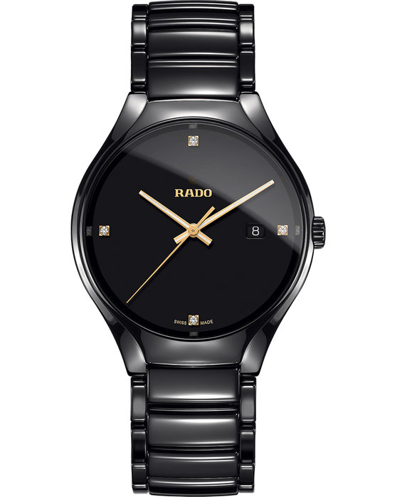 RADO True Diamonds Black Ceramic Bracelet (R27238712)