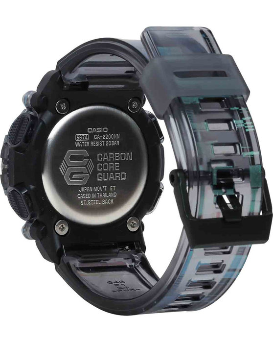 CASIO G-SHOCK Chronograph Multicolor Rubber Strap