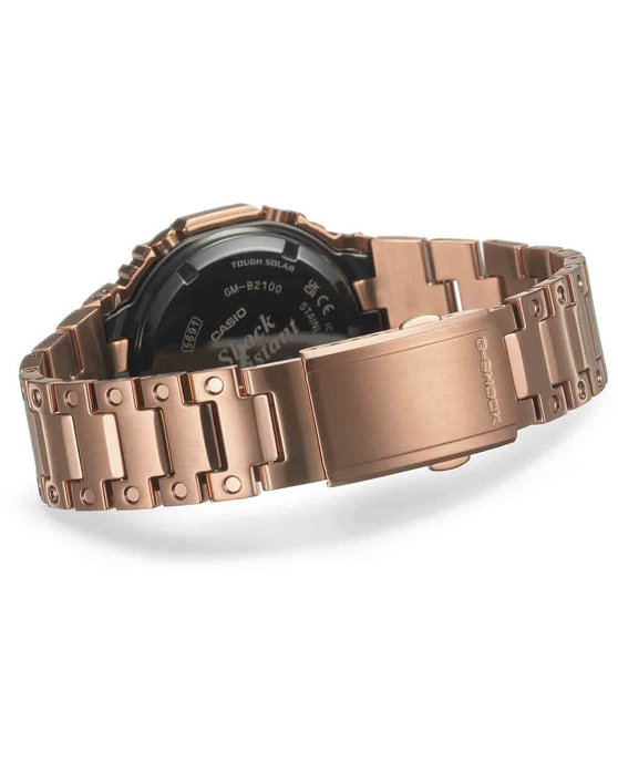 CASIO G-SHOCK Tough Solar Solar Chronograph Rose Gold Stainless Steel Bracelet