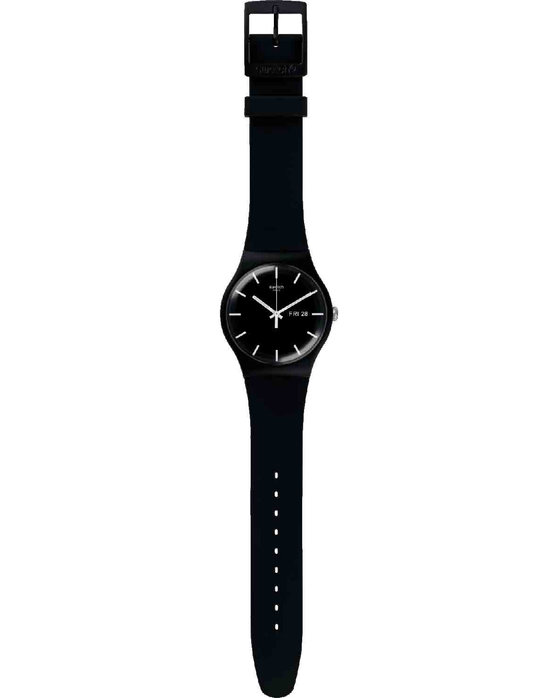 SWATCH Mono Black Black Biosourced Strap