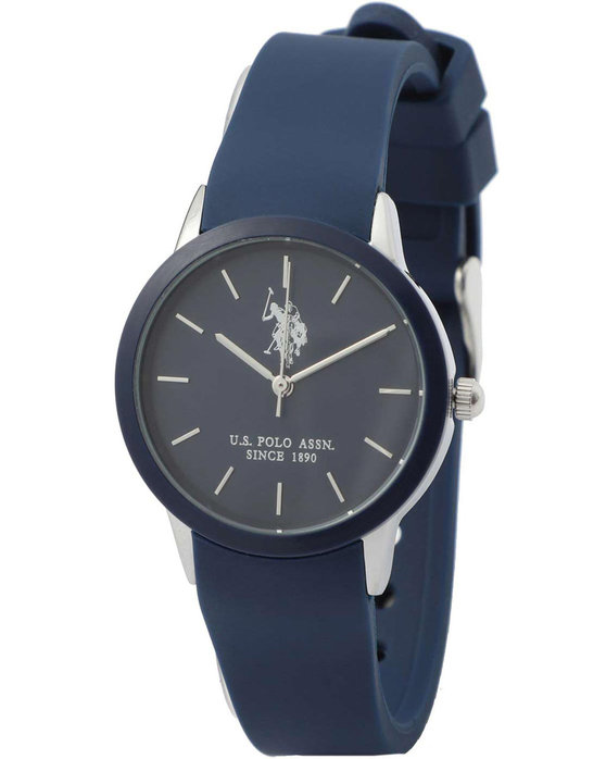 U.S.POLO Skyler Blue Silicone Strap