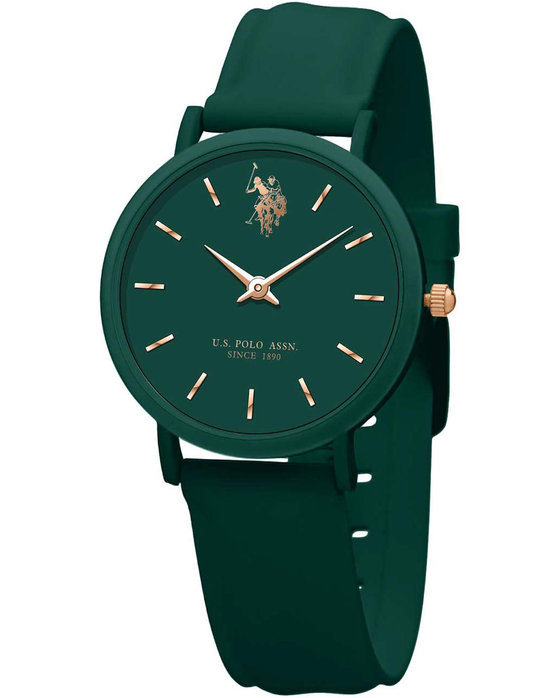 U.S.POLO Lucy Green Silicone Strap