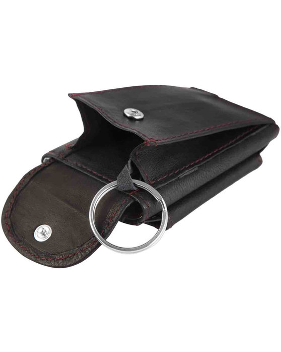 Δερμάτινο πορτοφόλι με ενσωματωμένη κλειδοθήκη